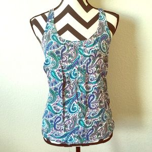 Funky Vibrant Paisley Tank